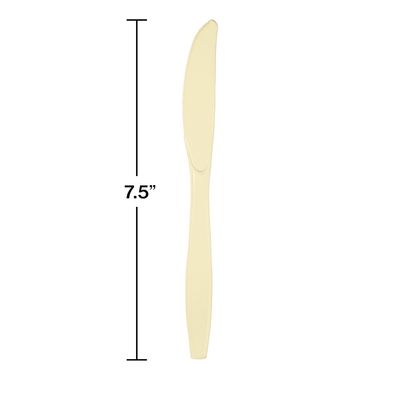 Ivoty Plastic Knives 24ct