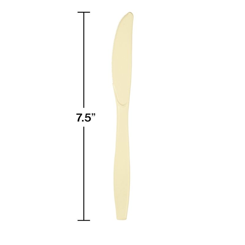 Ivoty Plastic Knives 24ct