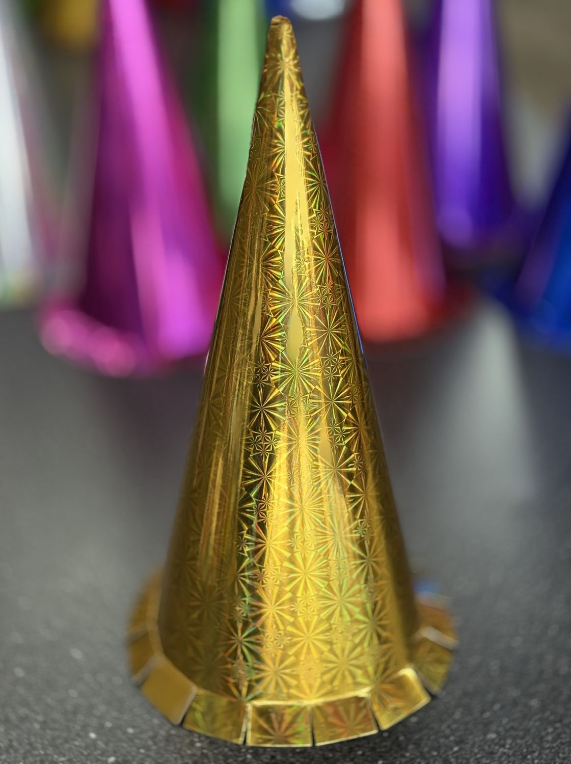 Conos Para Pinata 50 Pcs, COLOR: Dorado - Gold