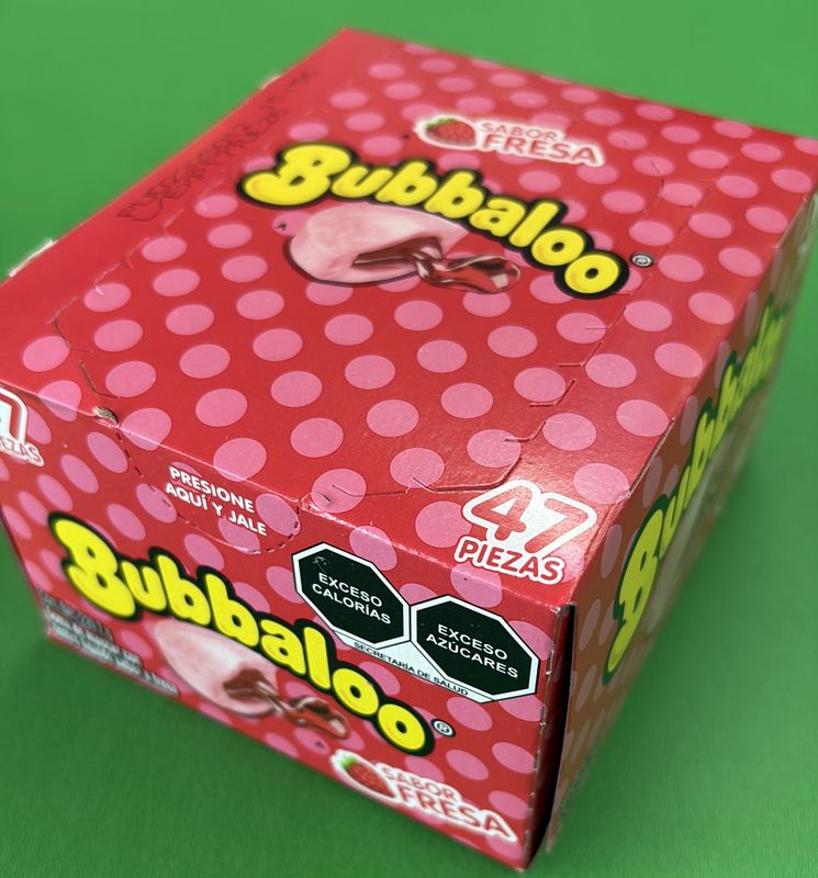 Bubbaloo Fresa 47pcs
