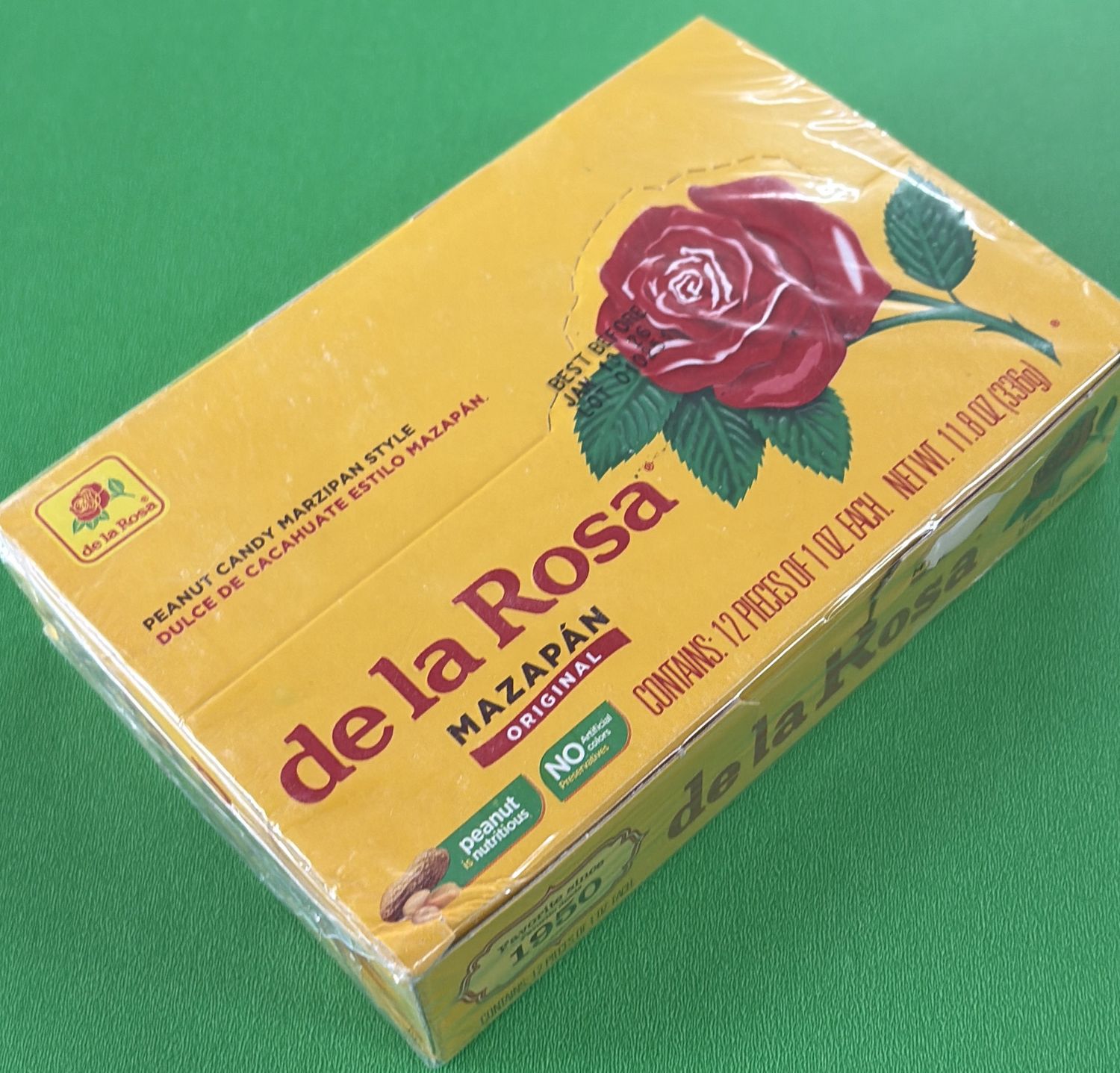 Mazapan 12 Pcs De La Rosa