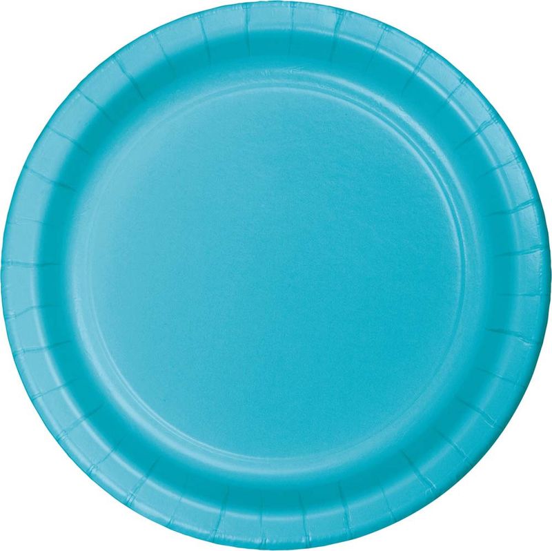 Berm Blue 7&quot; Plates 24ct