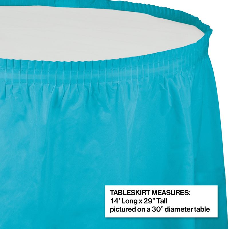 Berm Blue Table Skirt