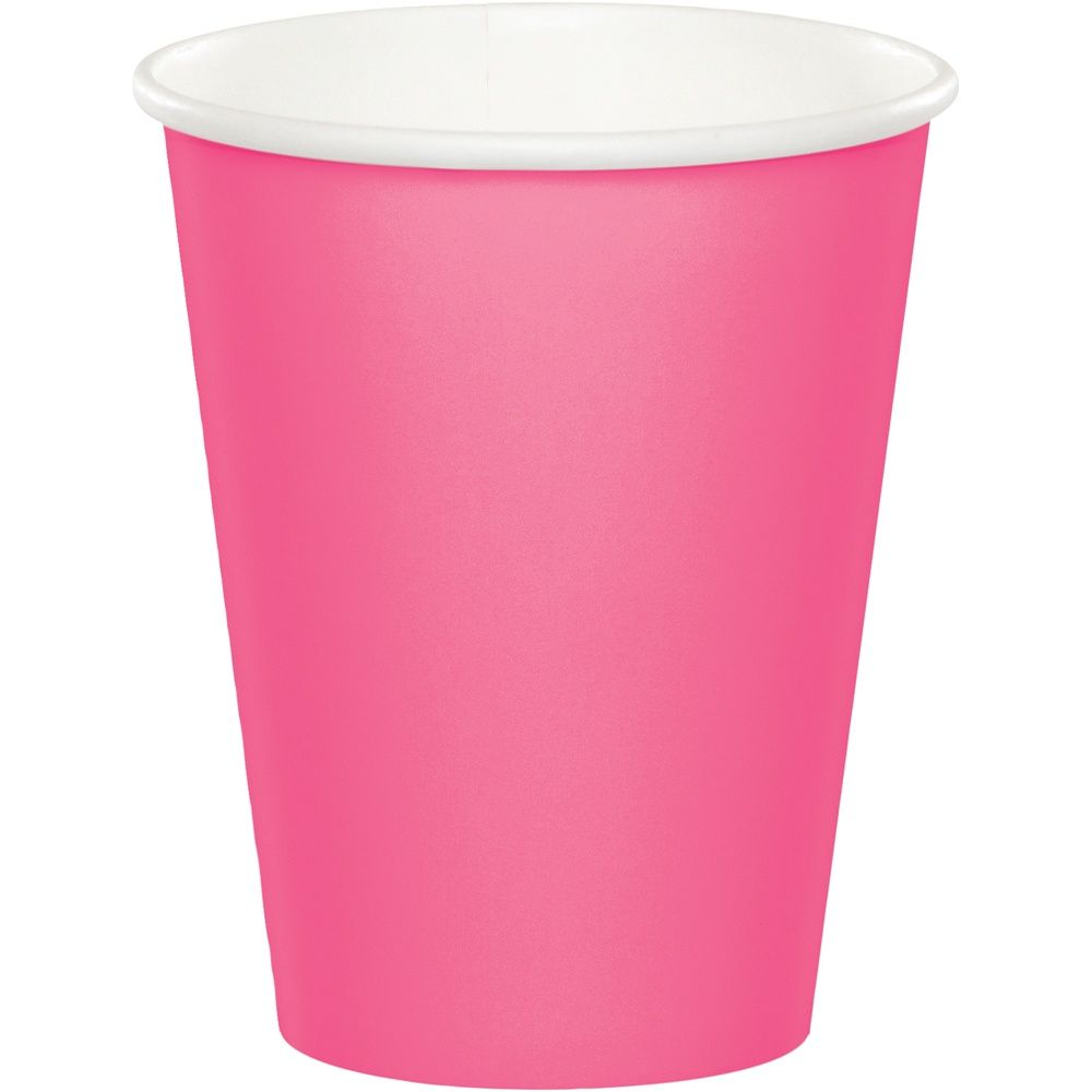 Candy Pink 9oz Cup 24 ct
