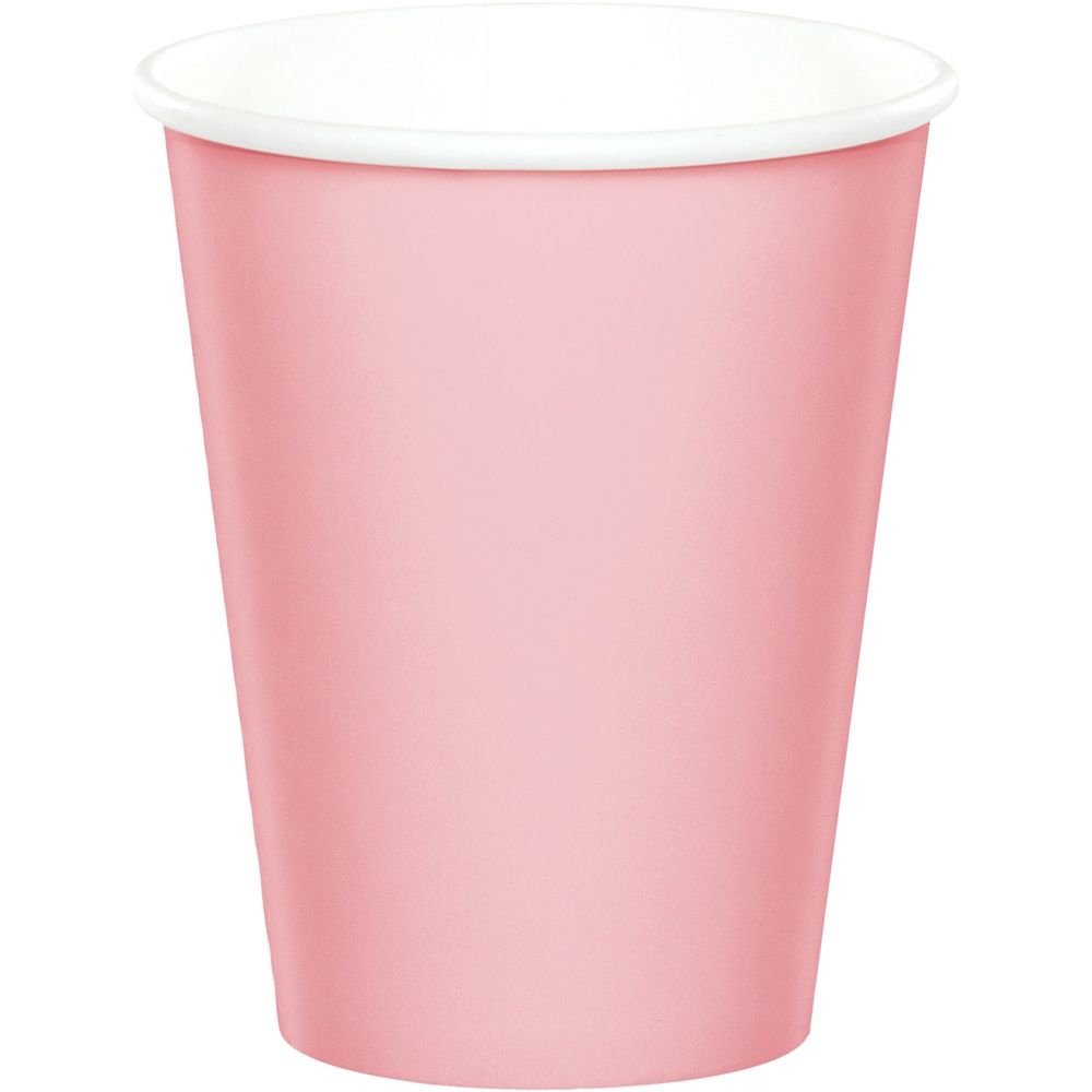 Classic Pink 9oz Cups 24ct