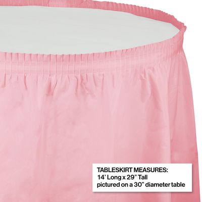 Classic Pink Table Skirt