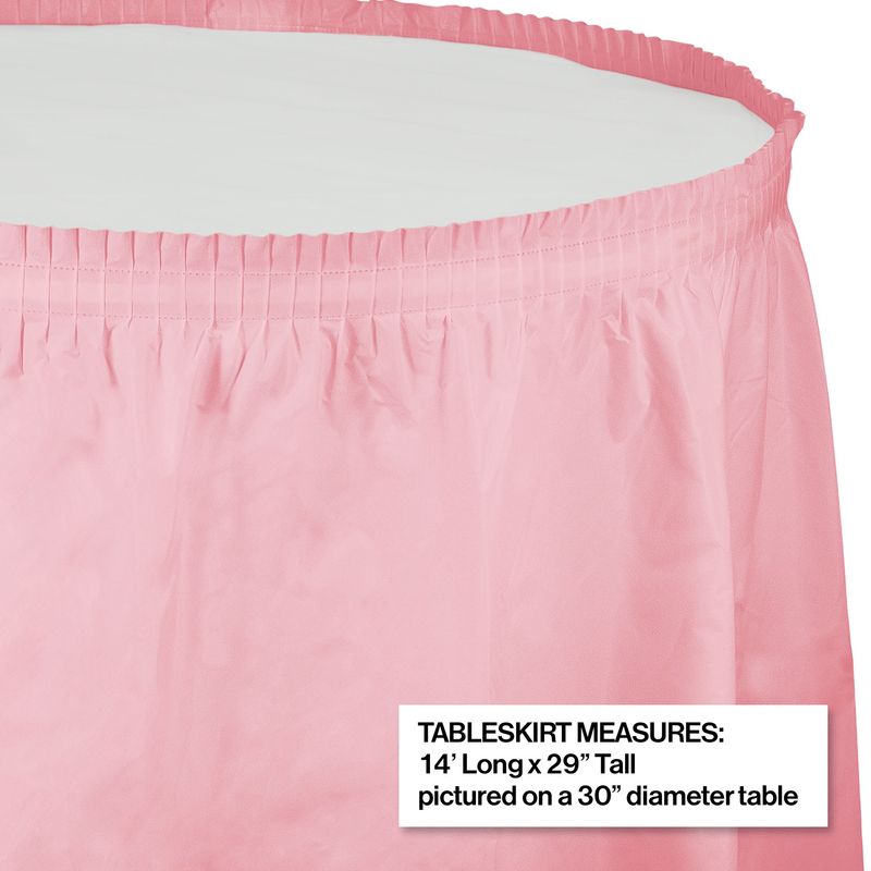 Classic Pink Table Skirt