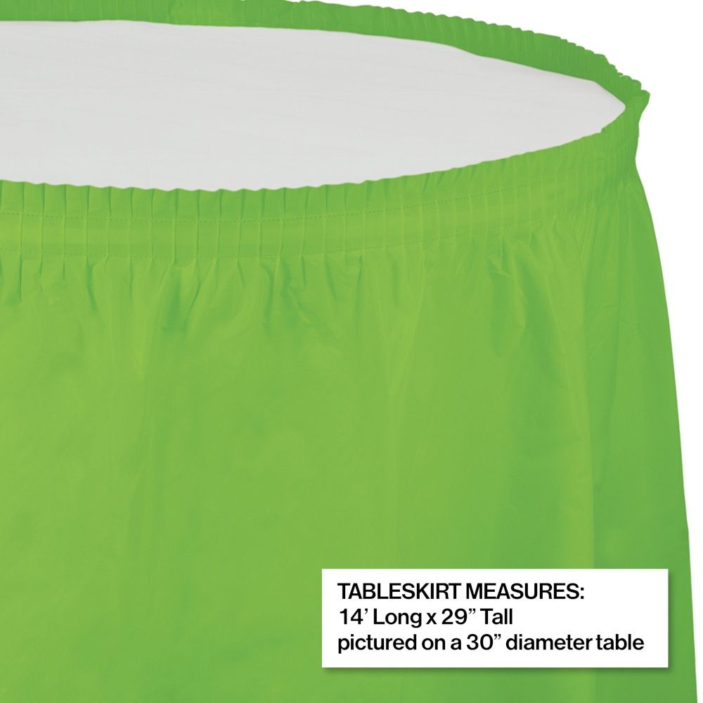 Fresh Lime Table Skirt