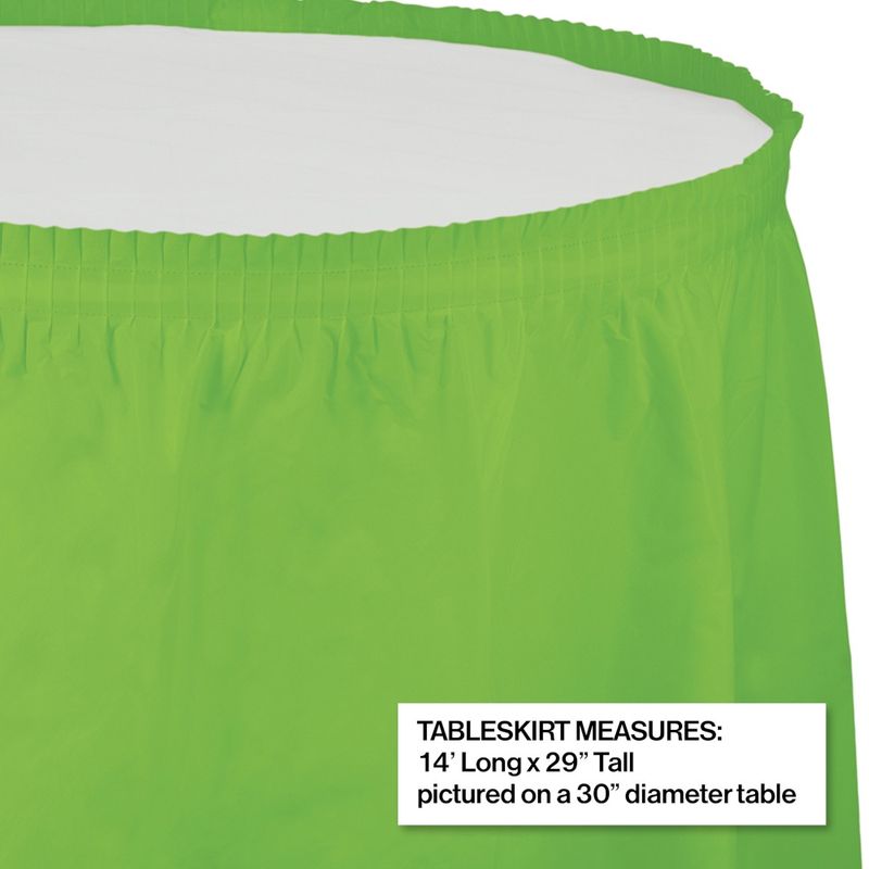 Fresh Lime Table Skirt