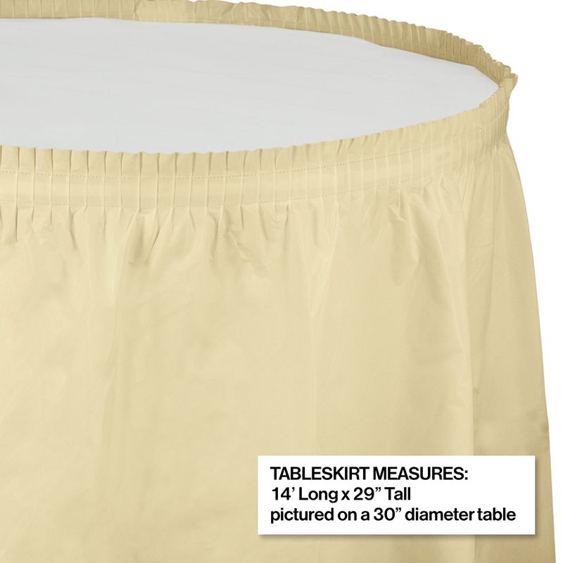 Ivory Table  Skirt