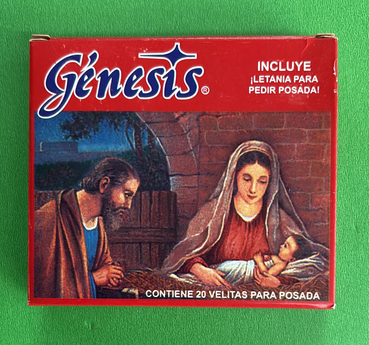 Velitas Para Pedir Posada 20pcs Genesis