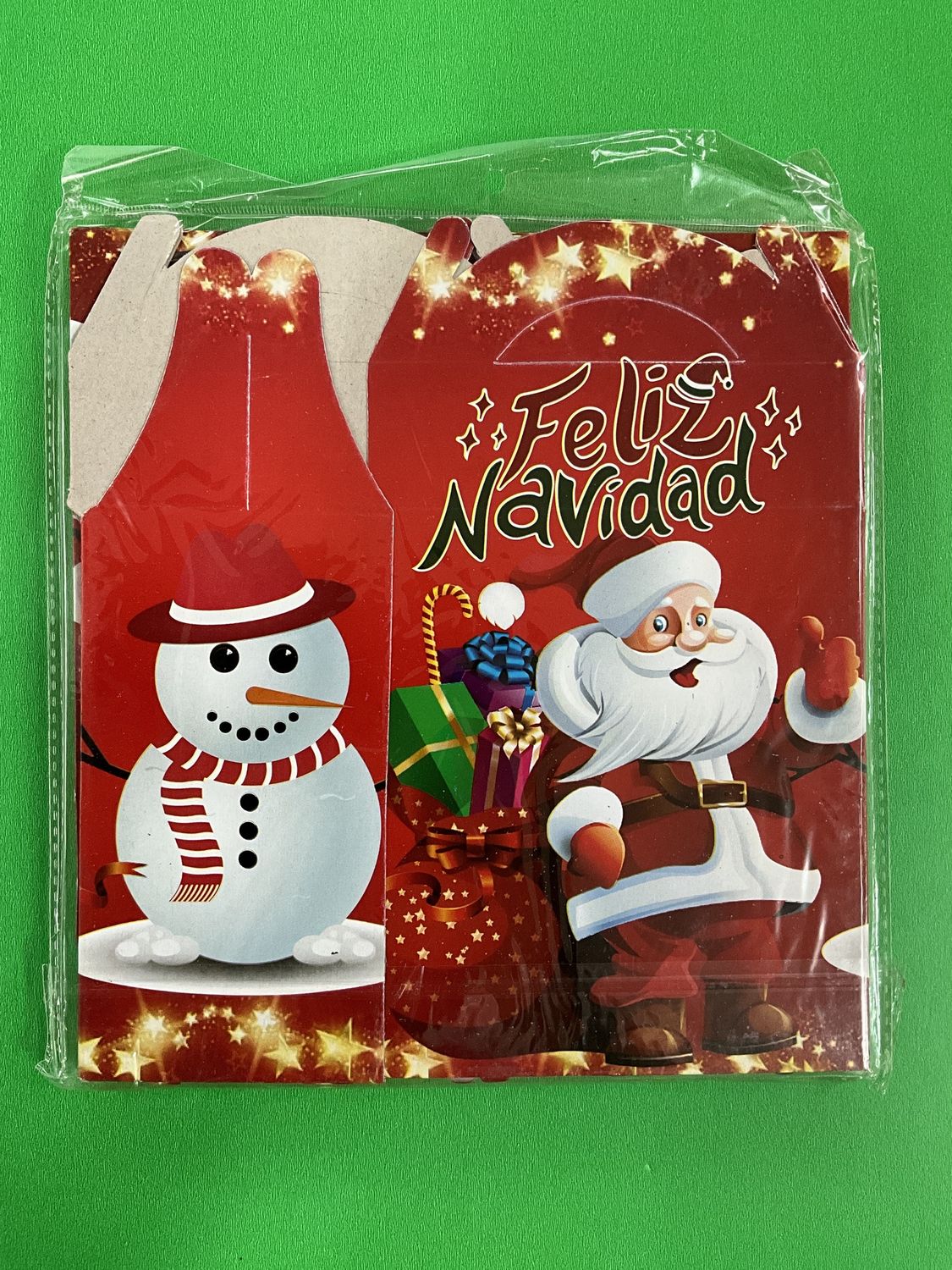 Feliz Navidad Cajitas Dulceras 10pcs, Opcion: Opcion 1