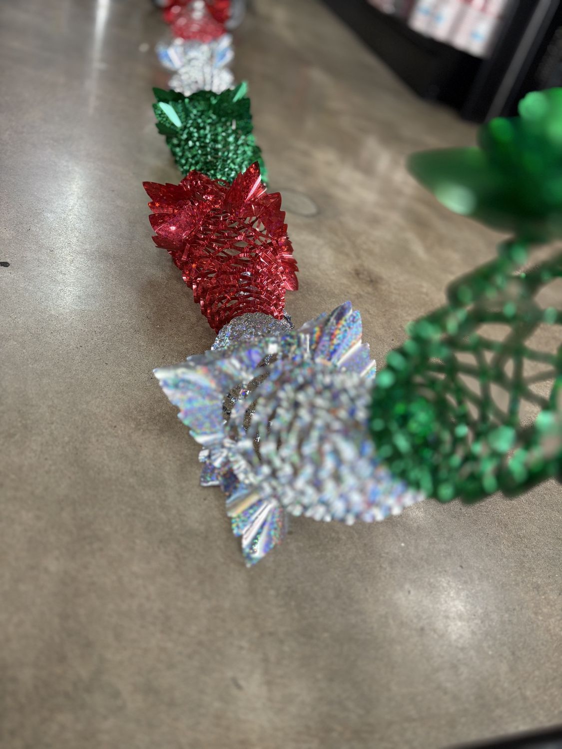 Guirnalda Tricolor Virgen Guadalupe  12ft