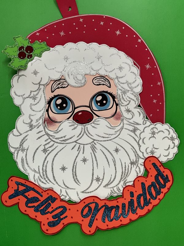 Navidad Figura De Fomi Mediano 18in 1pcs