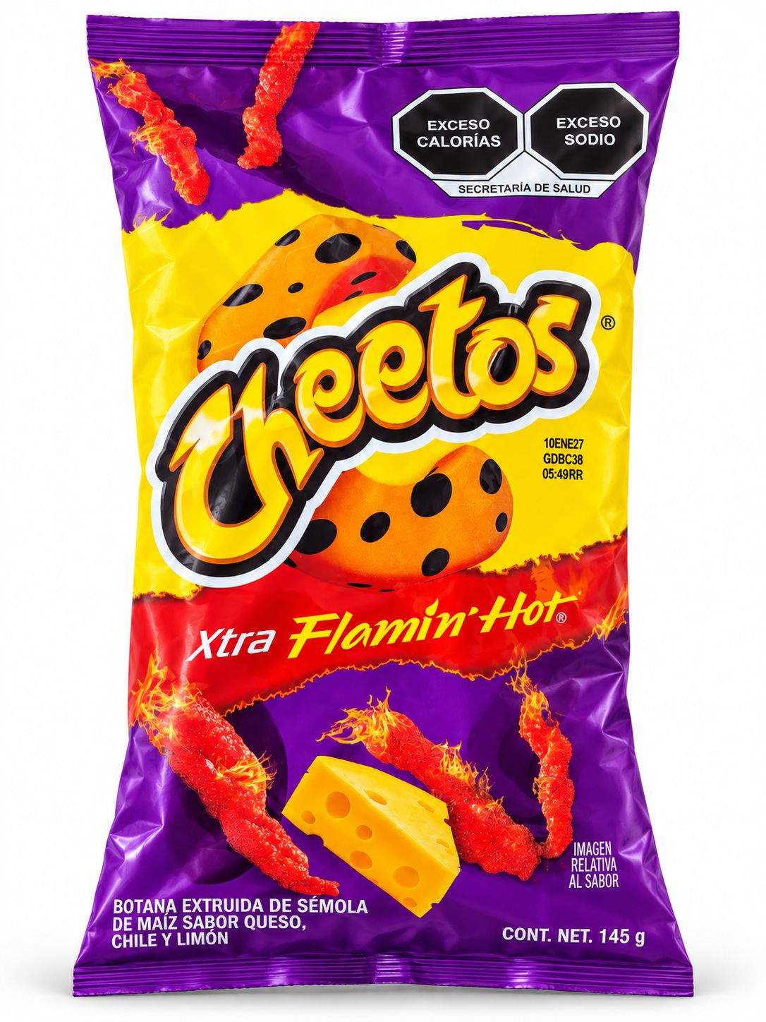 Sabritas Cheetos Flaming Hot 145g