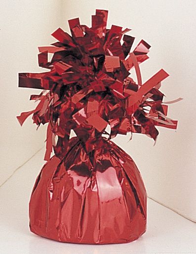 Foil Balloon Weight Red