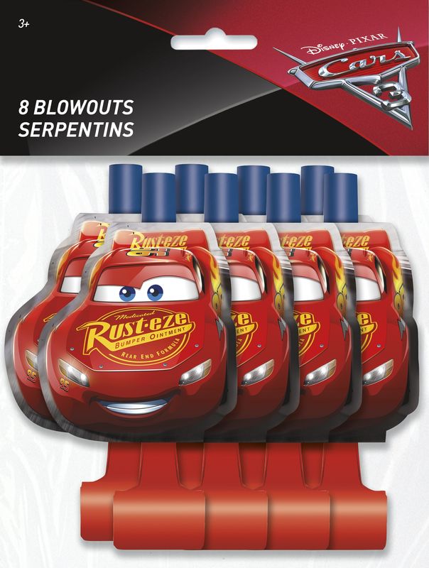Cars III Blowouts  8ct
