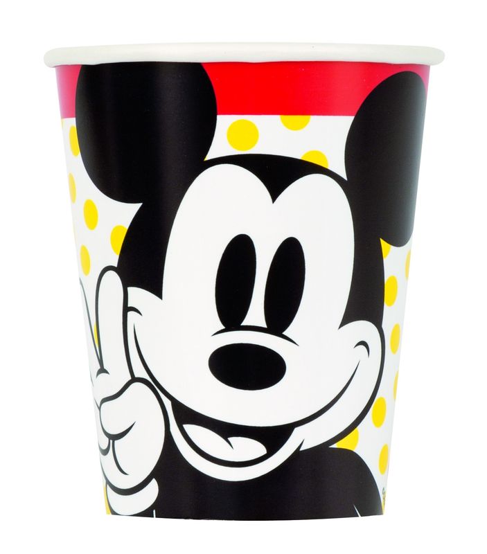 Mickey Mouse 9oz Paper Cups  8ct