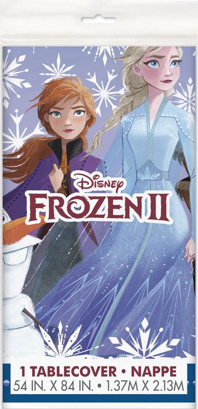Frozen 2 Rectangular Plastic Table Cover  54" x 84"
