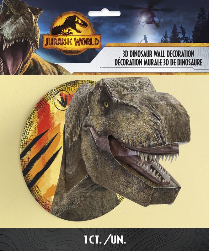 Jurassic World 3D Wall Decor