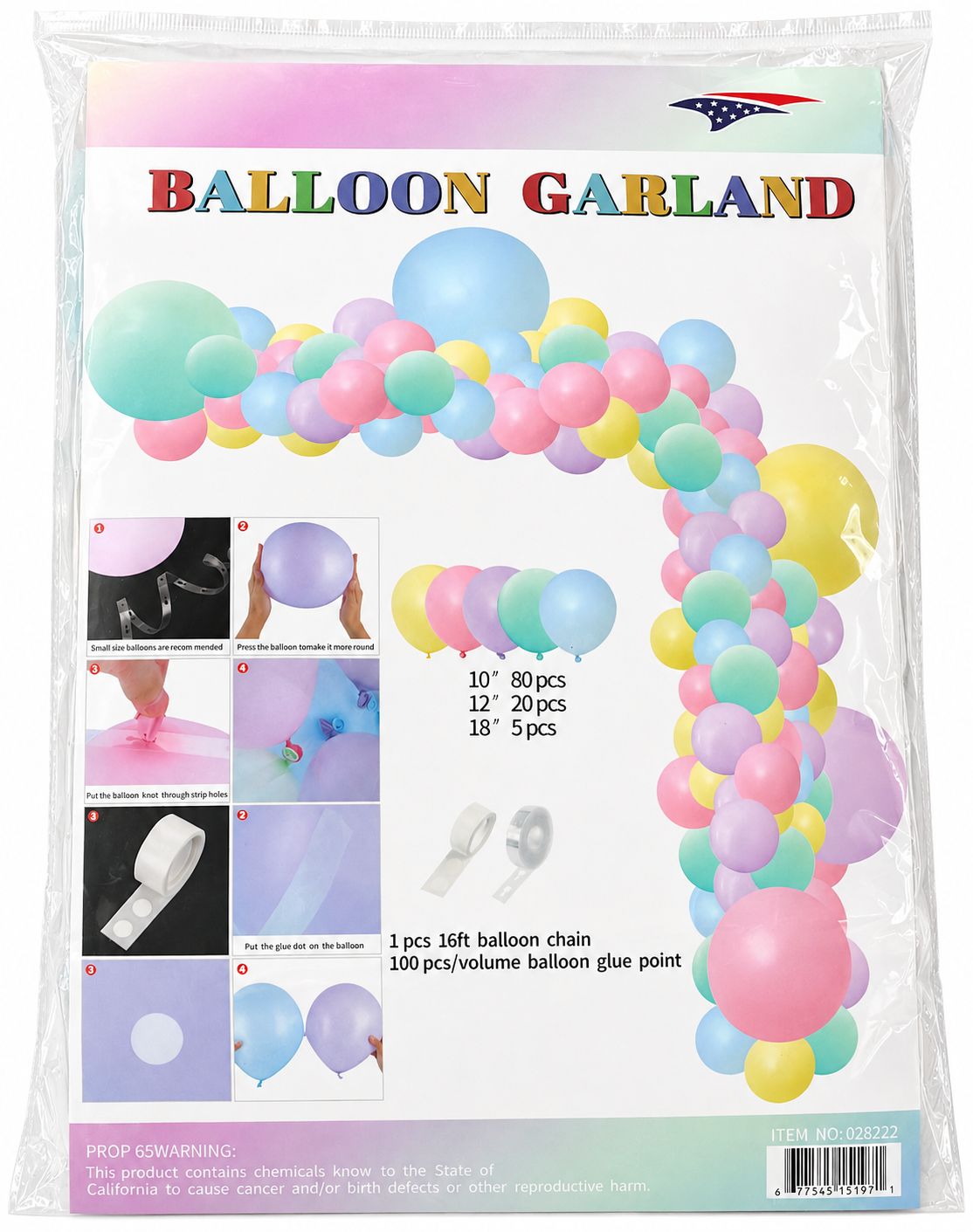 Macaron Pastel Garland Kit