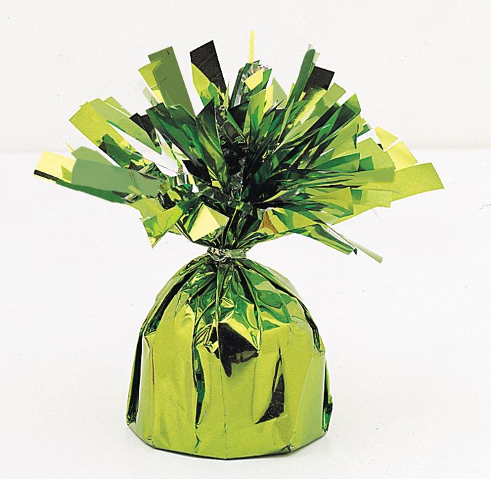 Foil Balloon Weight Lime Green