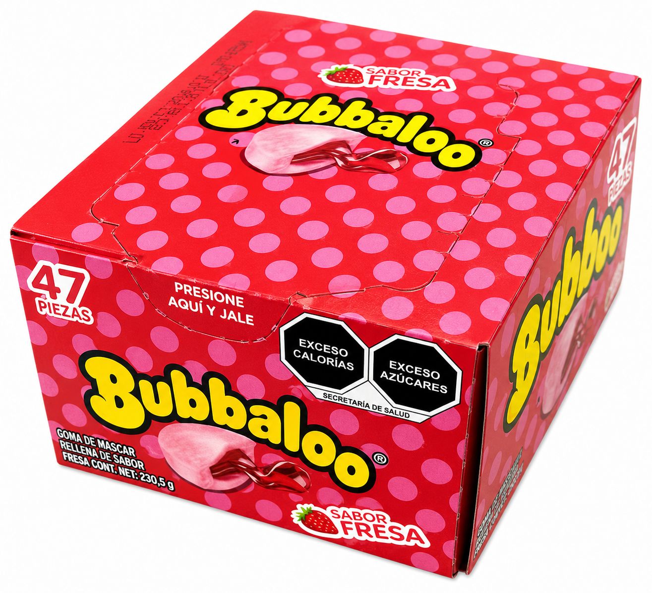 Bubbaloo Fresa 47pcs