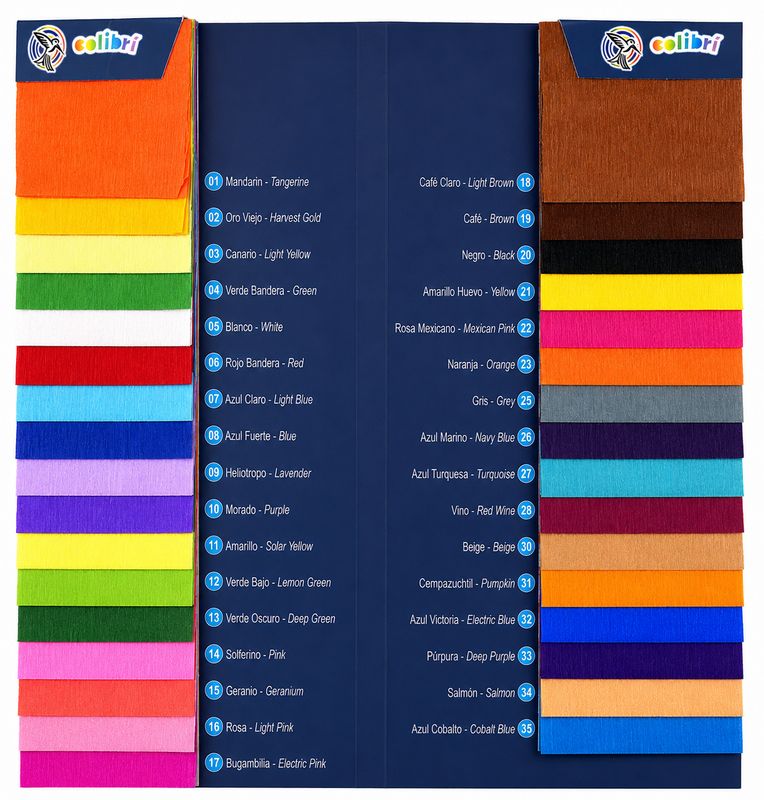 Crepe Paper Colibri