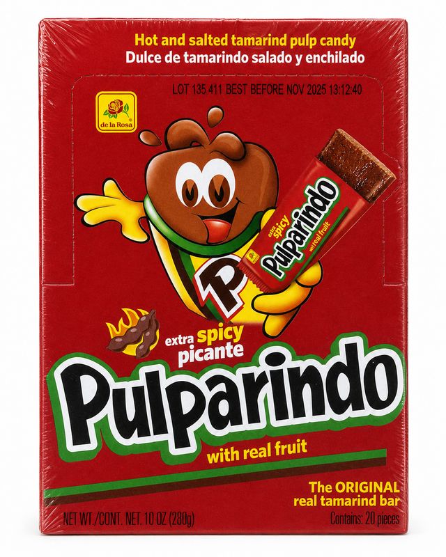 Pulparindo Extrapicante 20pc