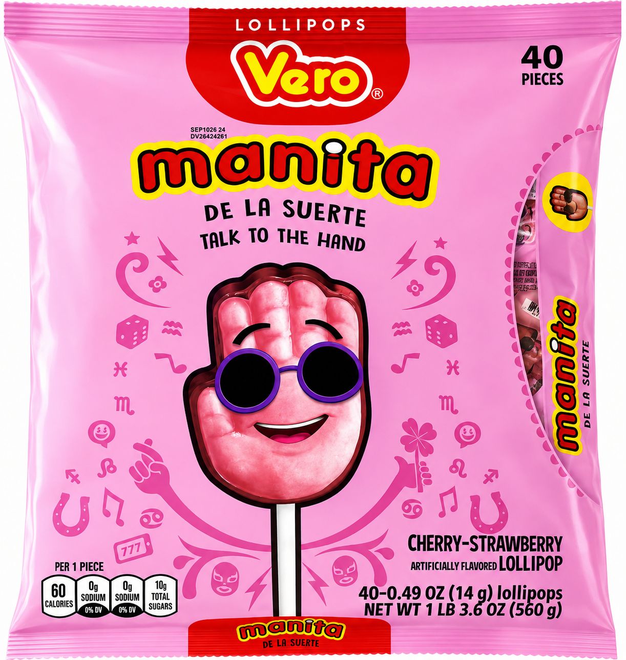 Vero Manita De La Suerte 40 pcs