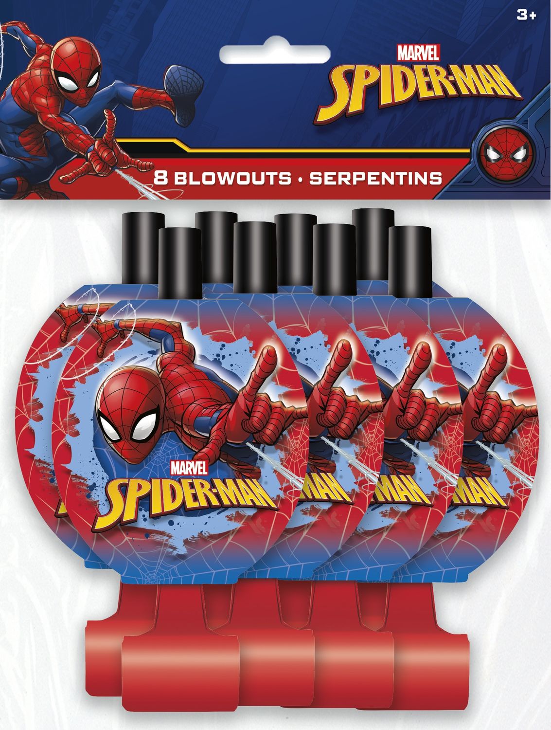 Spiderman Blowouts  8ct