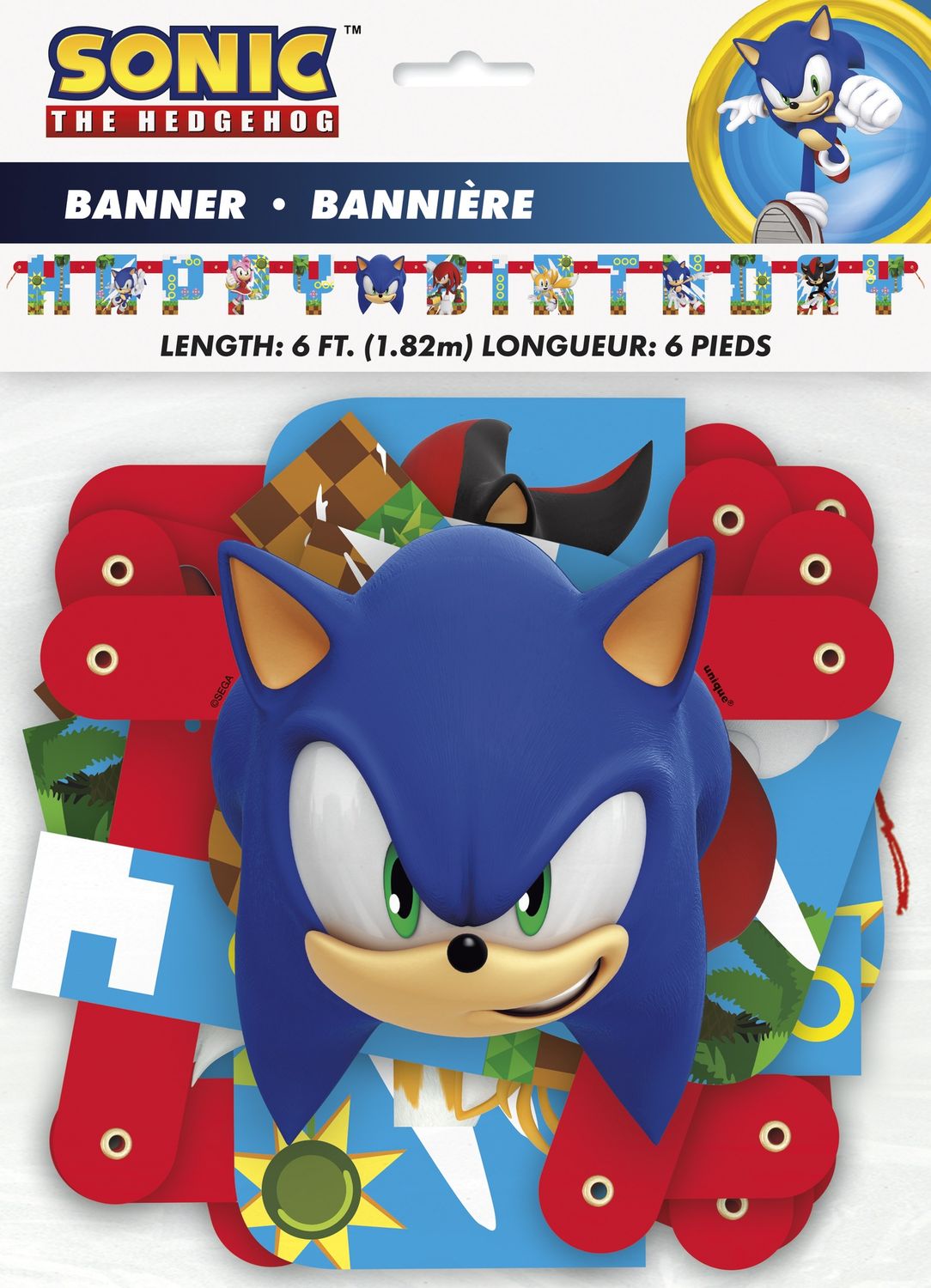 Sonic Jointed Banner 6.25 ft