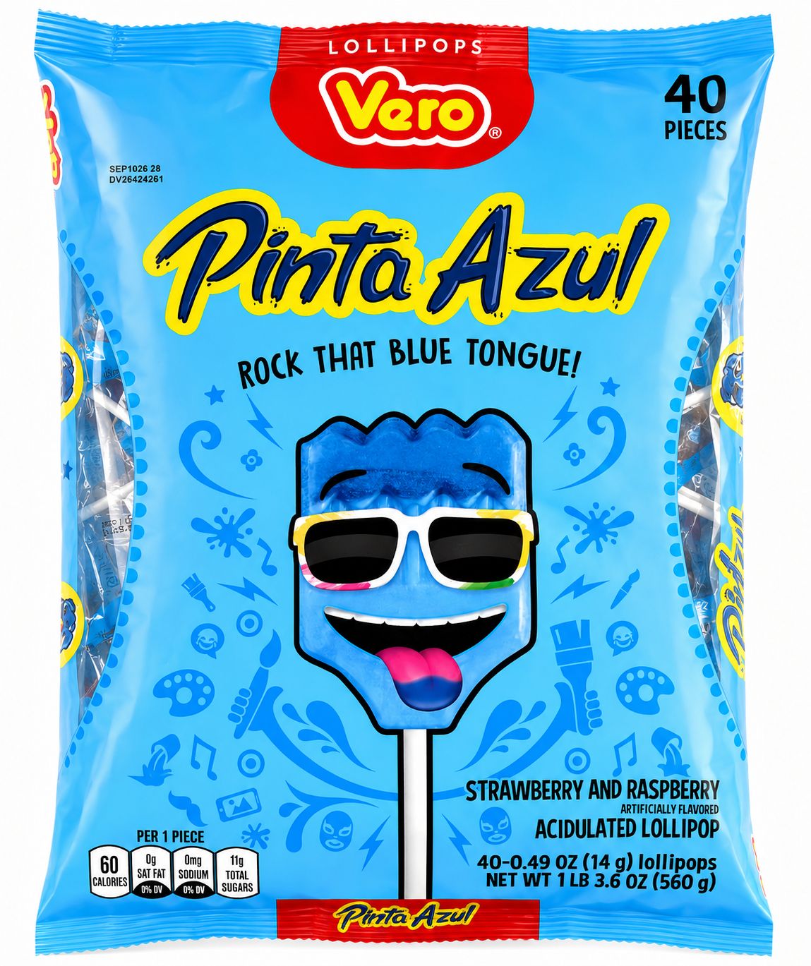 Vero Pinta Azul 40 Ct