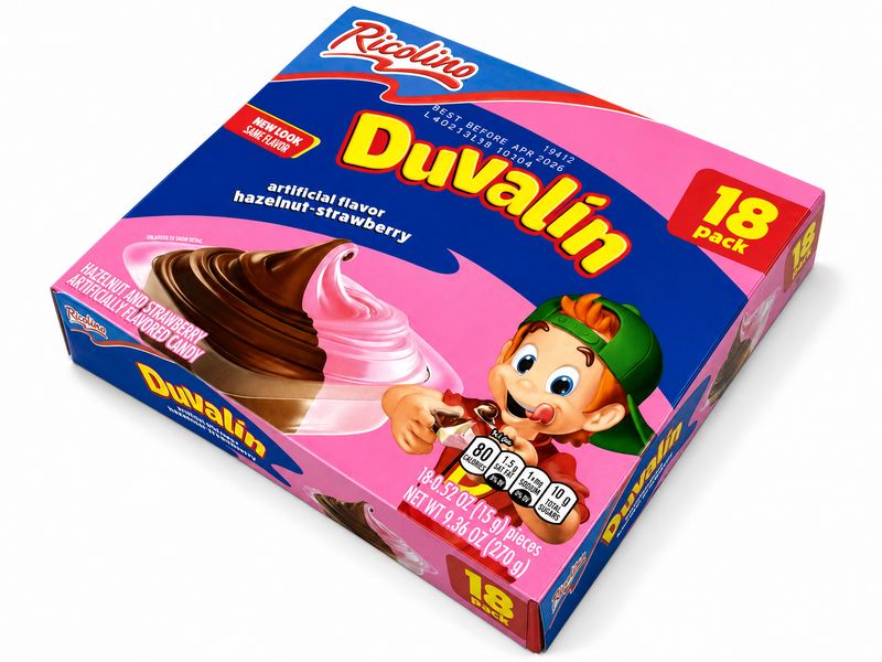 Duvalin Hazelnut/strawl 18 Pcs