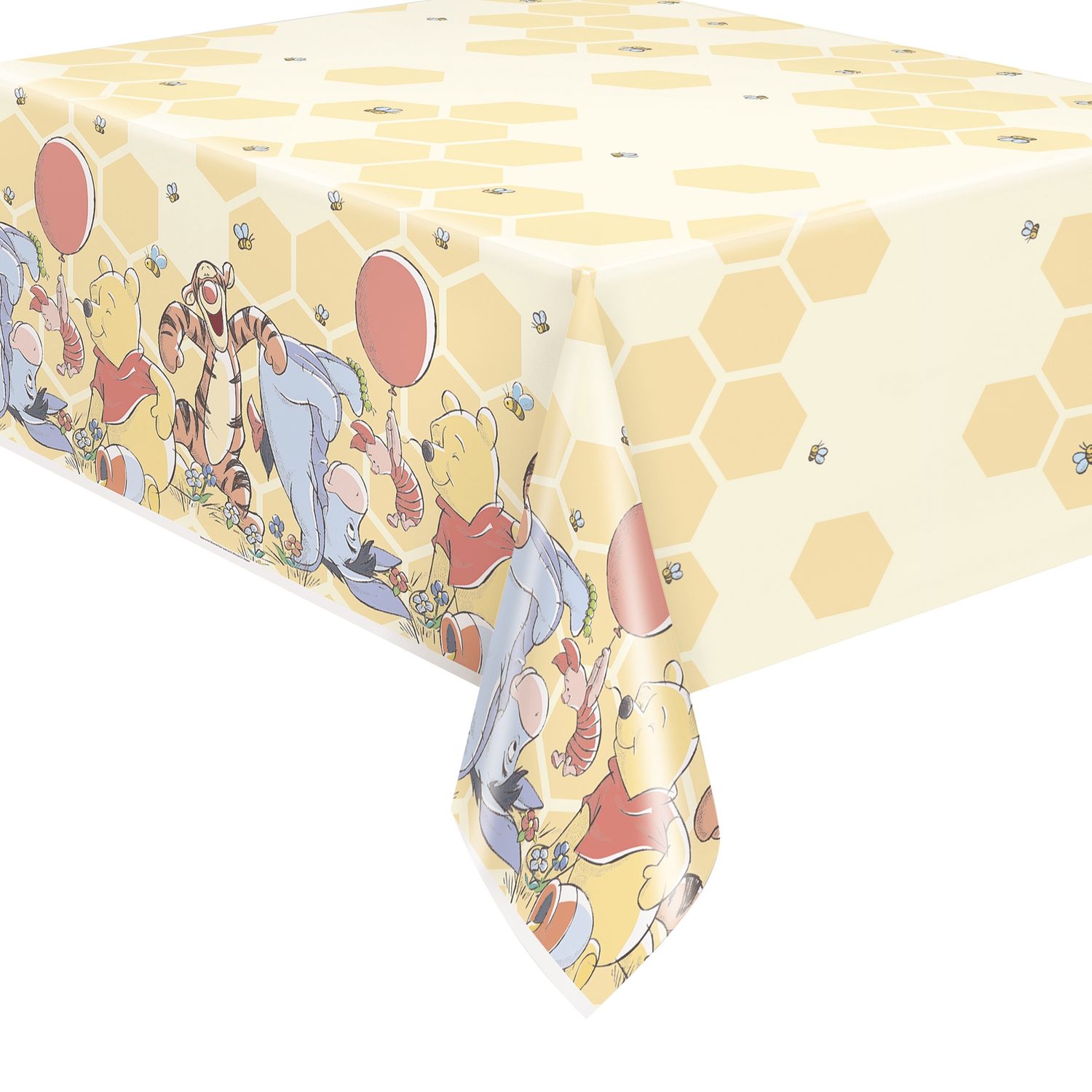 Winnie the Pooh Rectangular Plastic Table Cover