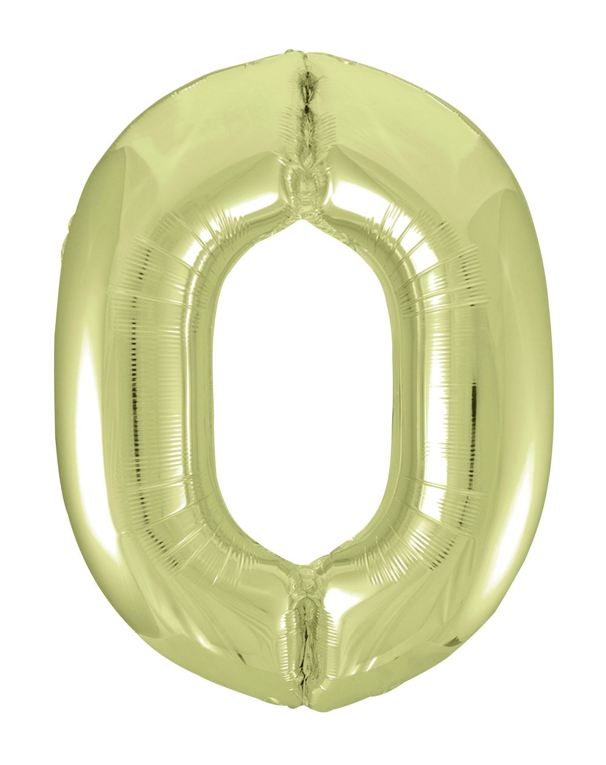 34" 1 Qty Num 0 Gold Foil Ballon