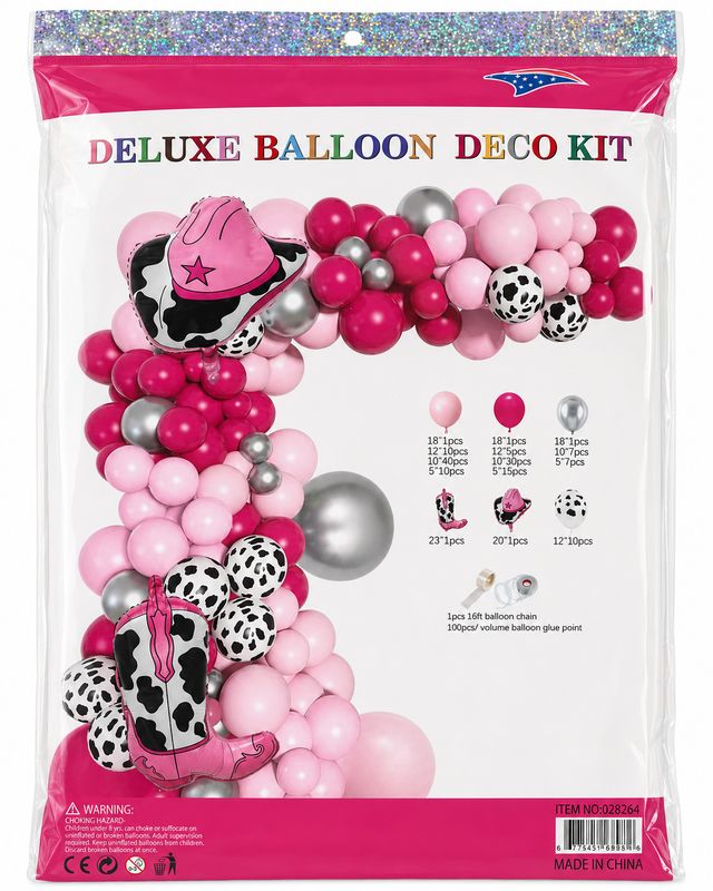 Cowgirl Balloon Garland Kit