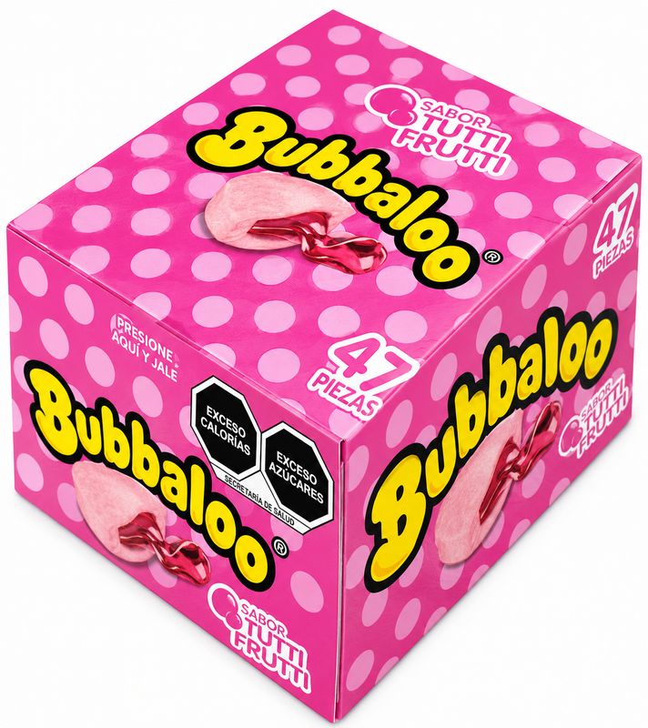 Bubbaloo Titti Frutti 47pcs