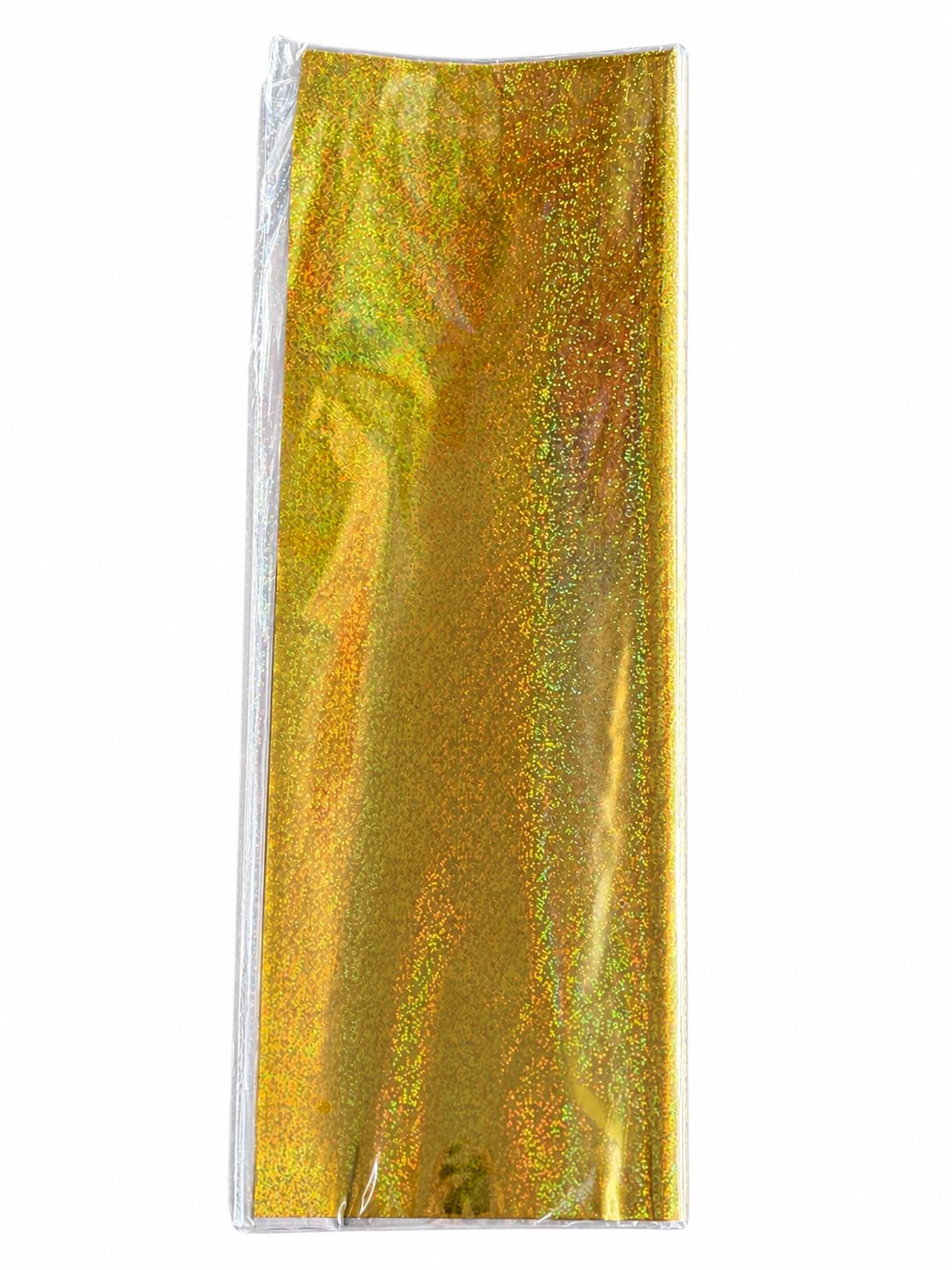 Laser Foil Wrapping Paper 50*70cm 50pcs ( Metalizado ), COLOR: Dorado / Gold