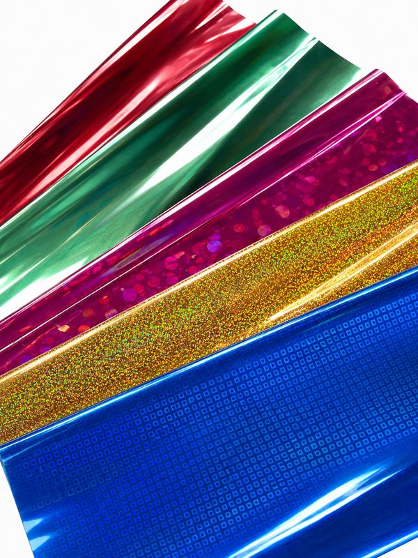 Laser Foil Wrapping Paper 50*70cm 50pcs ( Metalizado )