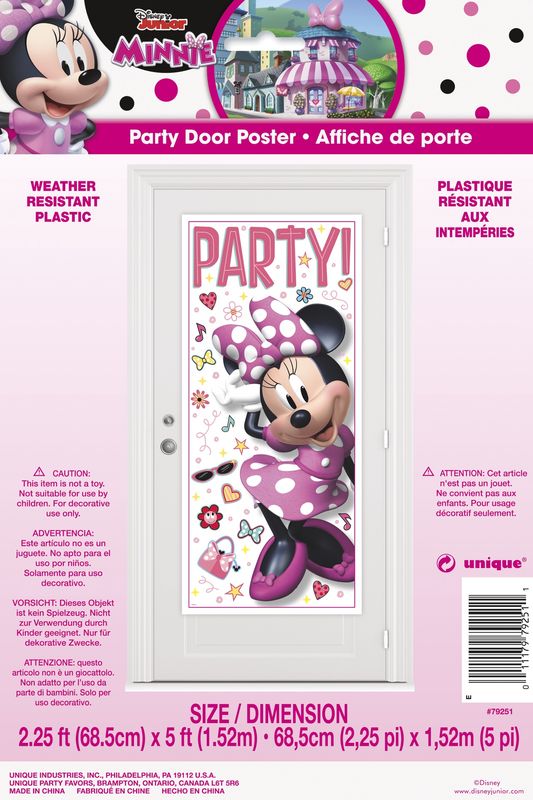Minnie Mouse Iconic Door Poster 27x60