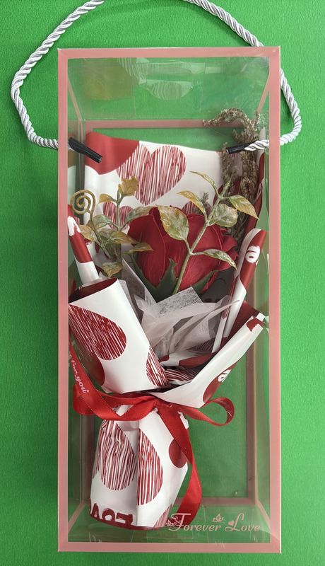 Valentin Single Flower Gift Box