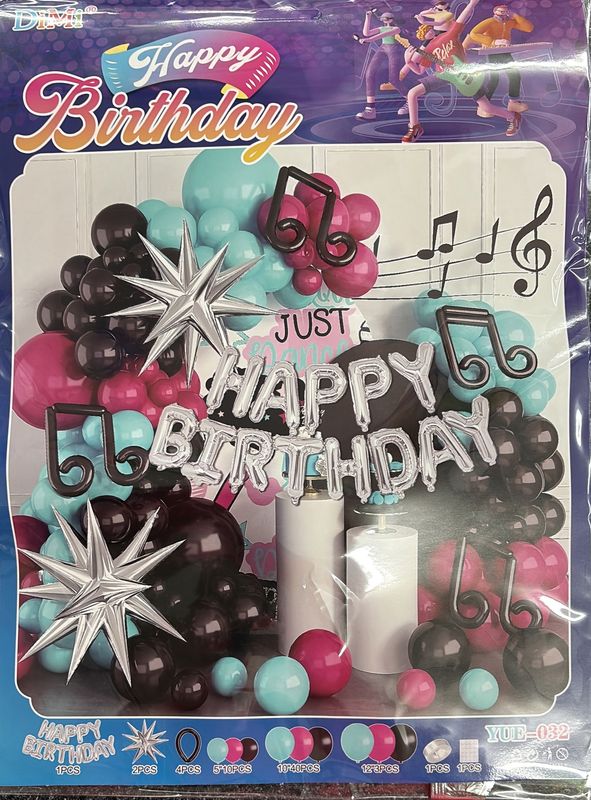 Balloon Garland Kit HB Music 60pcs