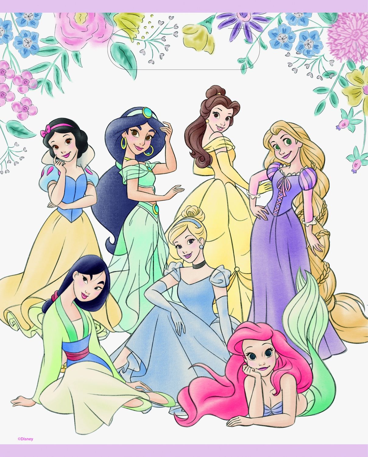 Disney Princess Loot Bags  8ct