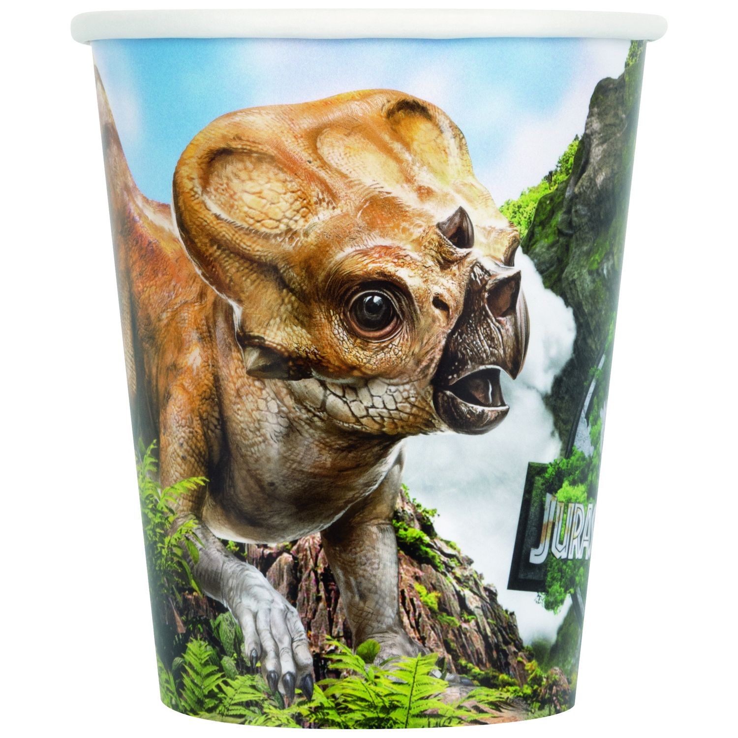 Jurassic World 4 9oz Paper Party Cups  8ct