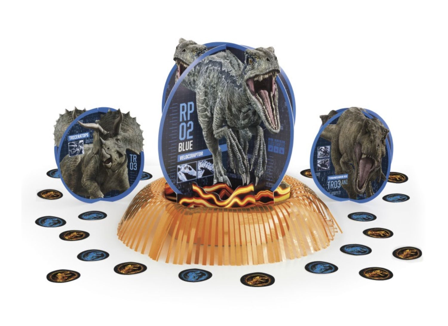 Jurassic World Table Decorating Kit  CDU Display
