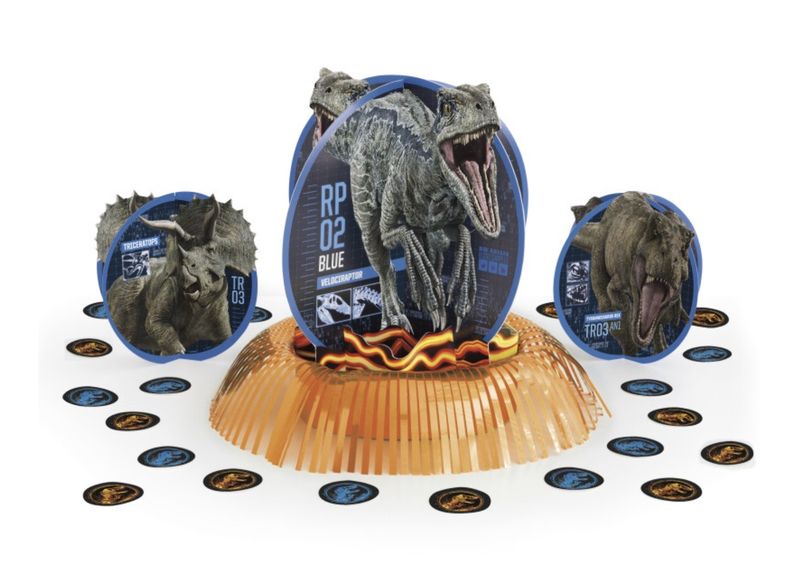Jurassic World Table Decorating Kit  CDU Display