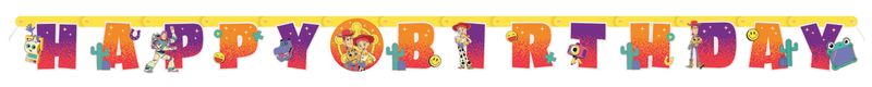 Toy Story 5 "Happy Birthday" Cutout Jointed Banner