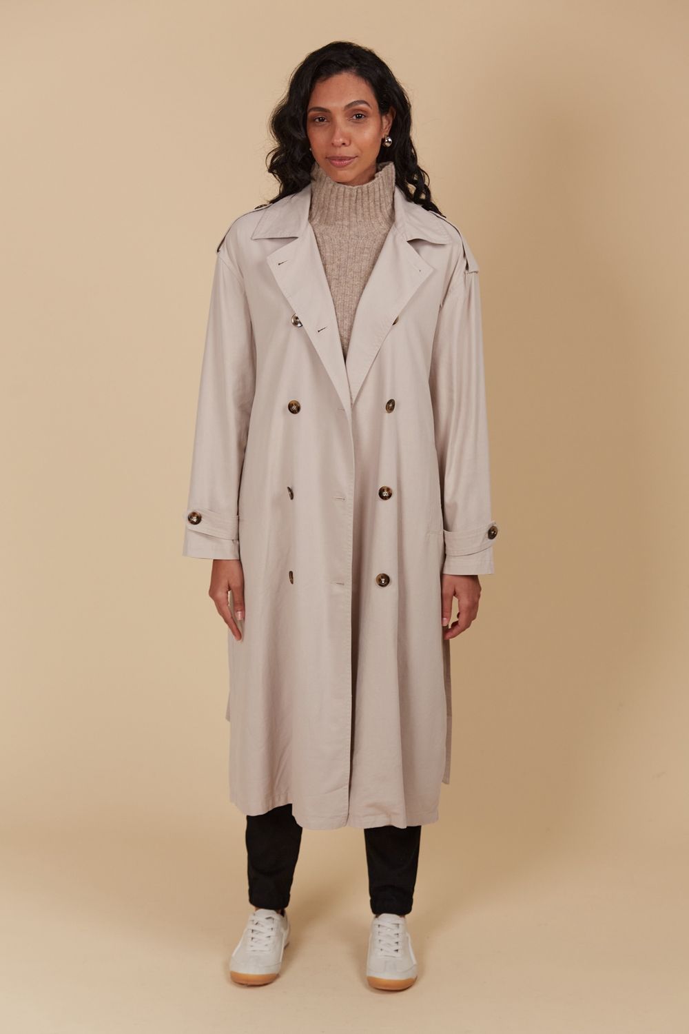 Isle of Mine | Freya Trench Coat | Canvas