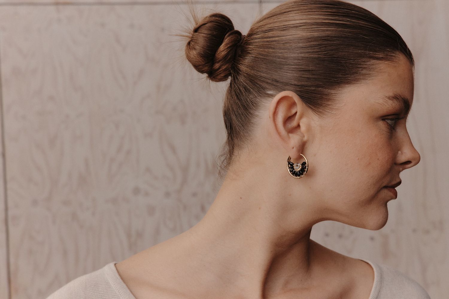 Manta Round Earrings - Assorted Colours